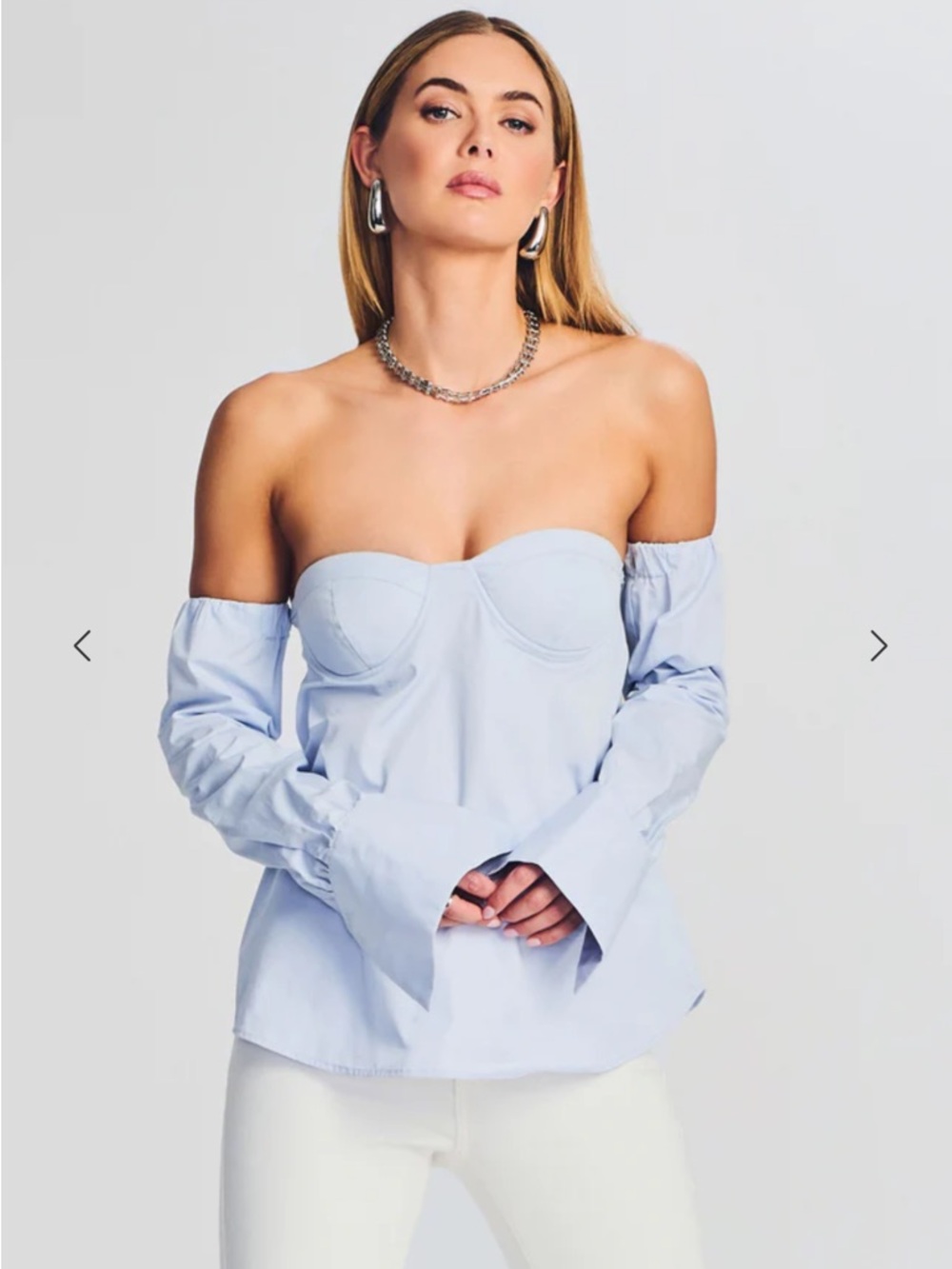 SER.O.YA RANDI OFF THE SHOULDER TOP